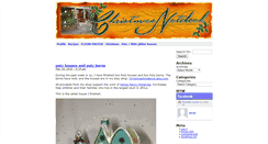 Desktop Screenshot of christmasnotebook.com